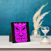 Roze tiki sculptuur Thunder_Cove Fotoplaat (Insitu)