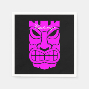 Roze tiki sculptuur Thunder_Cove Servet