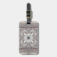  roze tinged Aztec Geïnspireerde patroonbagage