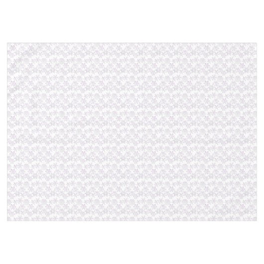 Roze Tint Kerstmis sneeuwvlok tafelkleed (Voorkant (Horizontaal))