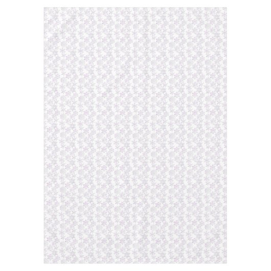 Roze Tint Kerstmis sneeuwvlok tafelkleed (Voorkant)