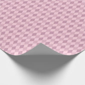 Roze Tinten Argyle Inpakpapier (Hoek)