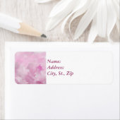 Roze tinten etiket (Insitu)