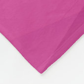 Roze tinten Polygonale rugzak Fleece Deken (Hoek)