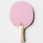 Roze tinten tafeltennisbatje (Achterkant)