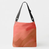 Roze tinten van blos crossbody tas (Voorkant)