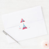 roze tipi sticker (Envelop)