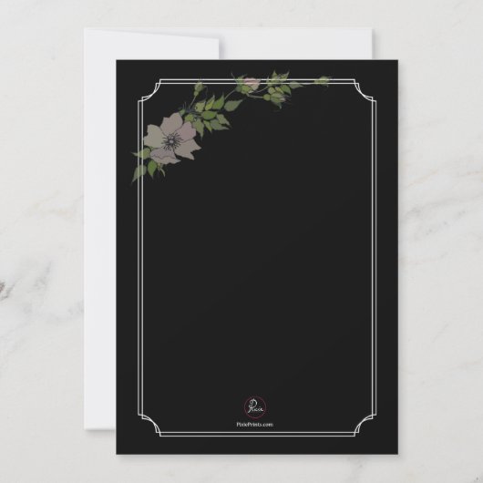 Roze Toespraak Kaart (Achterkant)