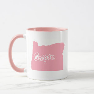 Roze toestand van de Mok van de Oregon-vorm