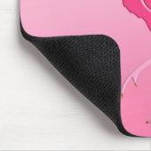 roze toetsenblok muismat (Hoek)