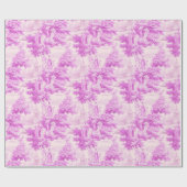  roze Toile de Joy Cadeaupapier (Vlak)