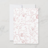 roze toile rosh Hashanah 2023 Kaart (Achterkant)