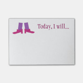 Roze tonen Aangepaste kleine notities Post-it® Notes