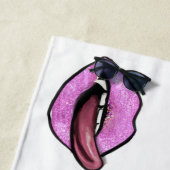 ROZE TONG EN LIPPEN STRANDLAKEN (In situ)