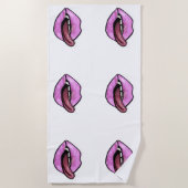 ROZE TONG EN LIPPEN STRANDLAKEN (Voorkant)