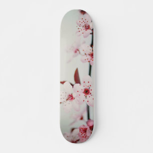 roze torenbloesems persoonlijk skateboard