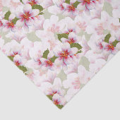  roze torenbloesems Waterverf Tissuepapier (Detail)