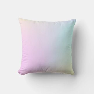 Roze tot blauwe achtergrond kussen