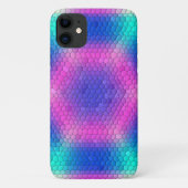 Roze tot Blauwe Zeemeermin Case-Mate iPhone Case (Achterkant)