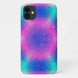 Roze tot Blauwe Zeemeermin Case-Mate iPhone Case