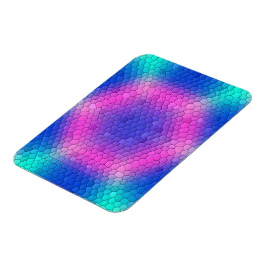 Roze tot Blauwe Zeemeermin Magneet (Linkerzijde)