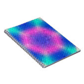 Roze tot Blauwe Zeemeermin Notitieboek (Rechterzijde)