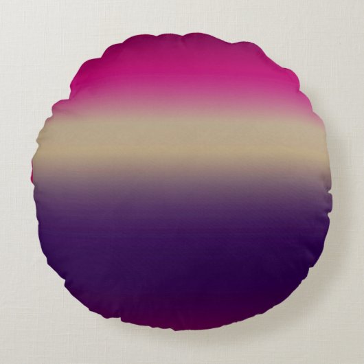 Roze tot druif horizen tonen rond kussen (Voorkant)