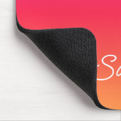 Roze tot Oranje moderne gradiëntnaam Muismat (Hoek)