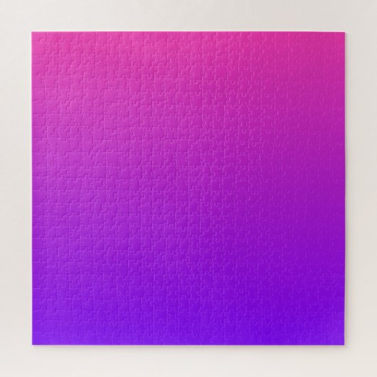 Roze tot Paars | Moderne kleurengradiënt Ombre Legpuzzel (Verticaal)