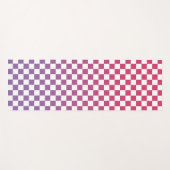 Roze tot Paarse, gecontroleerde patronen van Ombré Yogamat (Voorkant (horizontaal))