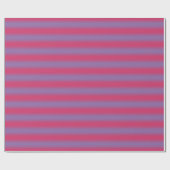 Roze tot Paarse gradiënt Zachte strepen Cadeaupapier (Vlak)