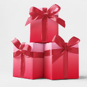 Roze tot Rode Ombre Cadeaupapier