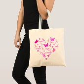 Roze Tote Bag (Voorkant (product))