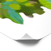 Roze toucanet perfect poster (Hoek)