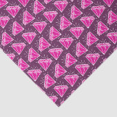 Roze tourmaline, gemstone, grafisch papier (Detail)