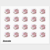 Roze Trainers Stickers (Vel)