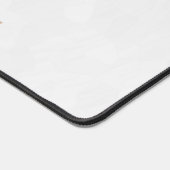 Roze Treinmotor  Steampunk Stijl Bureaumat (Hoek)