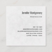 Roze Treinmotor  Steampunk Stijl Vierkante Visitekaartje (Achterkant)