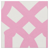 Roze Trellis Grote Schaal Stof (Close Up)