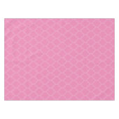 Roze Trellis Tablecloth Tafelkleed (Voorkant (Horizontaal))
