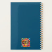  roze trendy Gratitude Floral Inspirerend Planner (Achterkant)