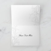 roze trendy Hartelijk dank Bedankkaart (Binnen)