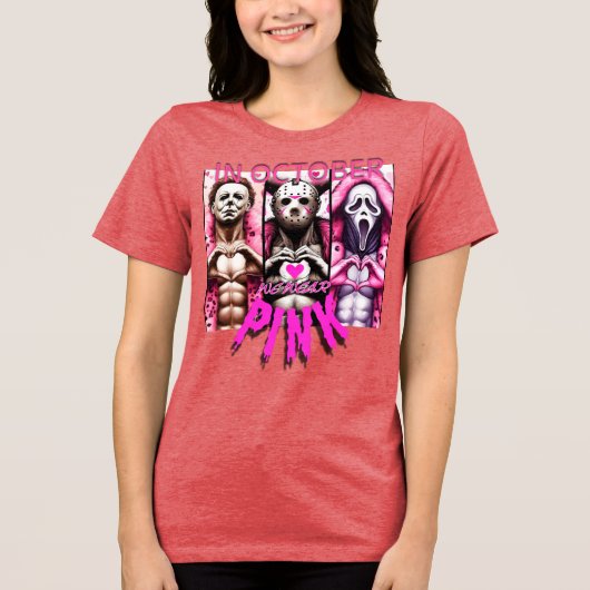 ROZE Tri-Blend SHIRT (Voorkant)