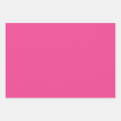 Roze Tri Sheet Wrap of Lade Liners Inpakpapier Vel (Voorkant)