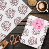 Roze Tribal Rozen Cadeaupapier