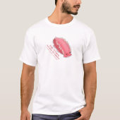 Roze Tritonia T-shirt (Voorkant)