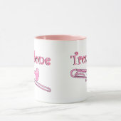 Roze trombone mok (Midden)