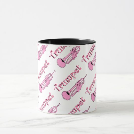 Roze Trompet Mok (Midden)