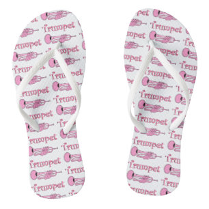 Roze Trompet Teenslippers