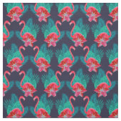 Roze tropisch Flamingo patroon Stof (Swatch)